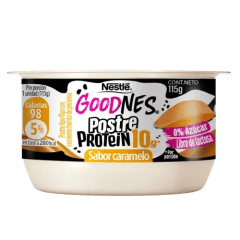 Goodnes Postre Protein Caramelo Nestle 115gr.