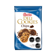 Galleta Deli Cookie Chip Bolsa 210gr.