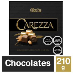 Estuche Chocolate Carezza Costa 210gr.
