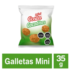 Galleta Mini Cocaditas Costa 35gr.