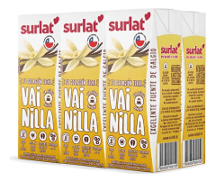 Leche Vainilla Surlat Bombillin 6x200ml.