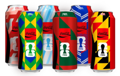 Bebida Coca Cola Edicion Limitada Mundial 473ml.