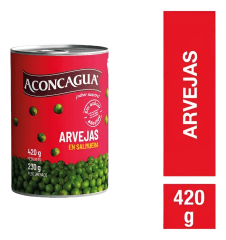 Arvejas Conserva Aconcagua 420gr.