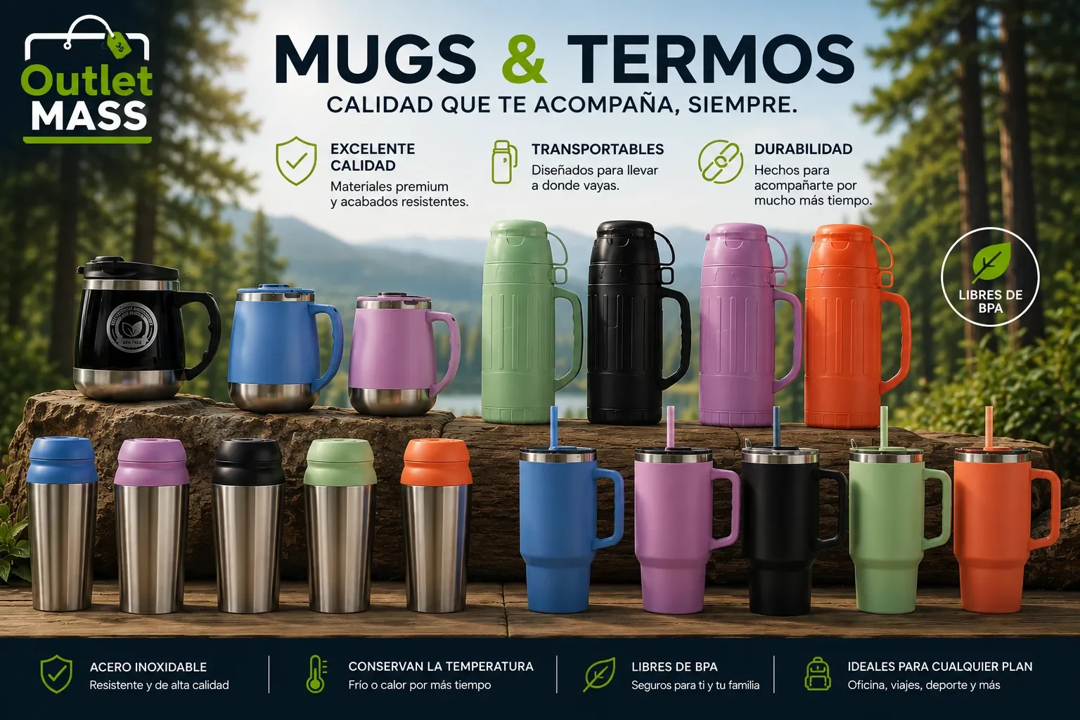 MUGS Y TERMOS