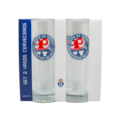 SET 2 VASOS PC U DE CHILE