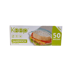 BOLSA HERMÉTICA SANDWICH 50 U