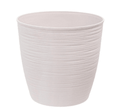 MACETERO STONE BEIGE 25CM