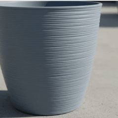 MACETERO STONE GRIS 25 CM