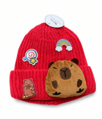 GORRO LANA CAPYBARA 3D