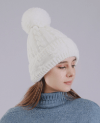GORRO LANA POM POM