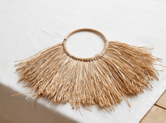 COLGANTE RAFIA NATURAL