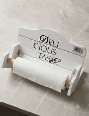 PORTA TOALLA BLANCO