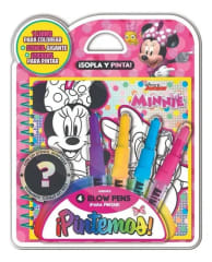 SOPLA Y PINTA MINNIE MOUSE