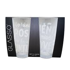 SET VASOS EMOTIONS GLASSO
