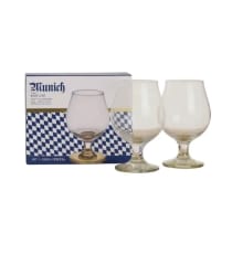 SET DOS COPAS CERVEZA MUNICH