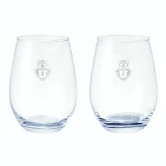 SET 2 VASOS GLASSO U DE CHILE