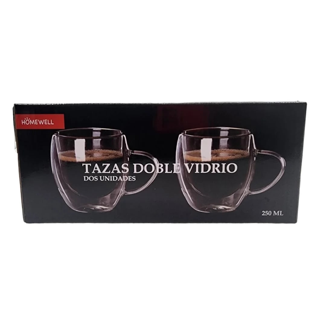 SET 2 TAZAS DOBLE PARED 250ML1