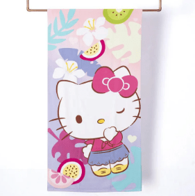 TOALLA PLAYA HELLO KITTY1