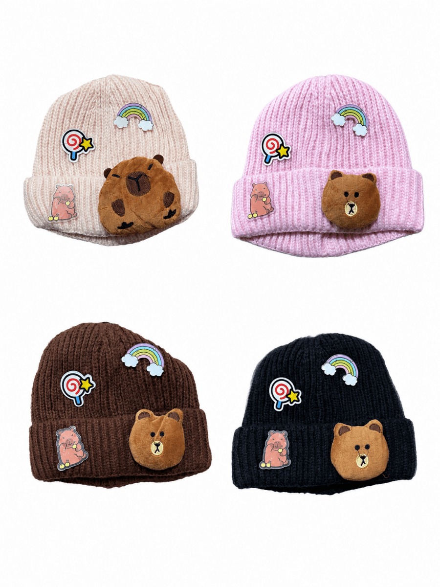 GORRO LANA CAPYBARA 3D1