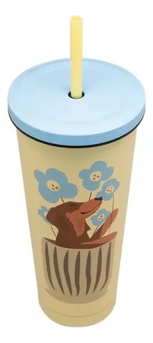 VASO TUMBLER PET FLOWER700 ML1