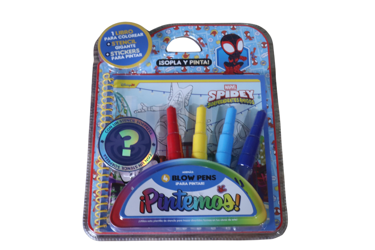 SOPLA Y PINTA SPIDERMAN1