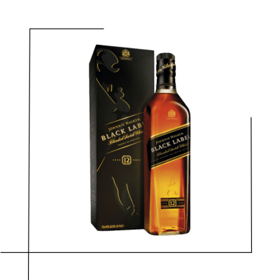 WHISKY JOHNNIE WALKER ET NEGRA