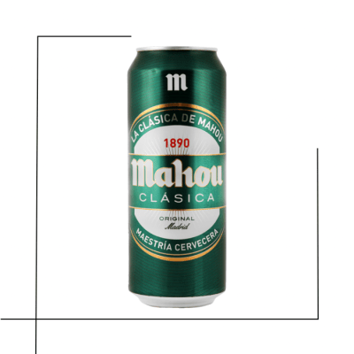 CERVEZA LATA MAHOU CLASICA