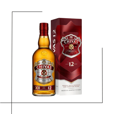 WHIKSY CHIVAS REGALS 12 AÑOS