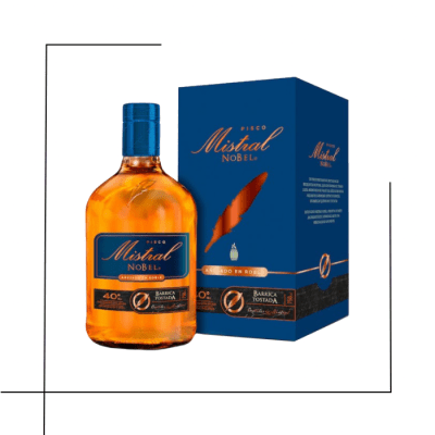 PISCO MISTRAL NOBEL BARRICA TOSTADA 40°1