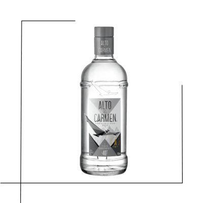 PISCO ALTO DEL CARMEN TRANSPARENTE 40°
