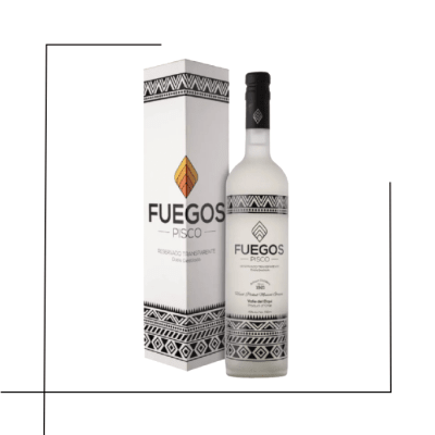 PISCO FUEGOS TRANSPARENTE 40°1