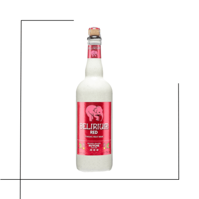 CERVEZA BOTELLA DELIRIUM RED