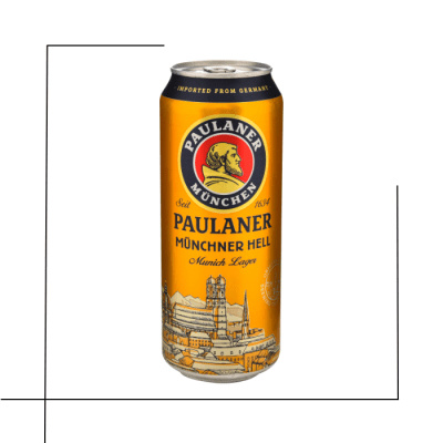 CERVEZA PAULANER MUNCHNER HELL LATA 500CC