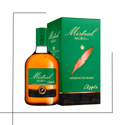 PISCO MISTRAL NOBEL APPLE 35°1