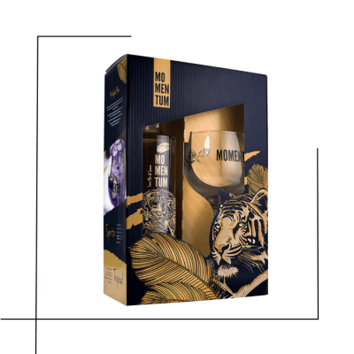 LICOR DE SAUCO MOMENTUM MIDNIGHT BLUE + COPA1