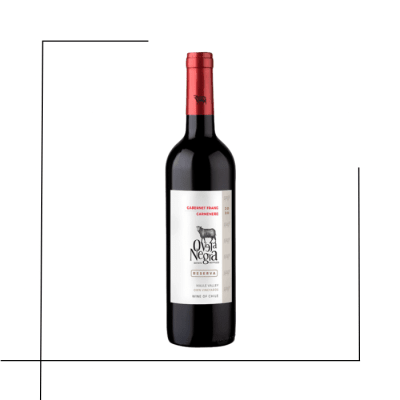 VINO RESERVA OVEJA NEGRA CABERNET FRANC CARMENERE