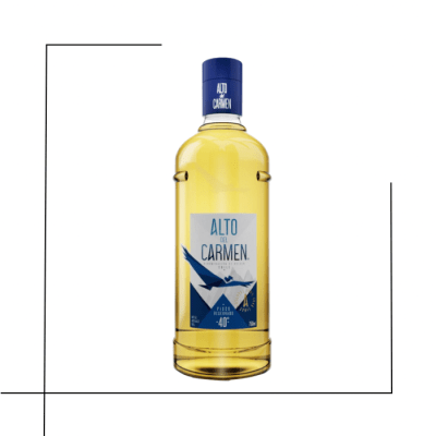 PISCO ALTO DEL CARMEN AZUL 40°