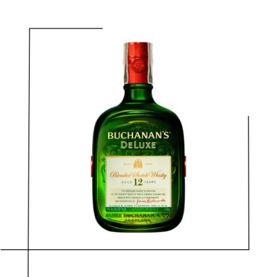 WHISKY PACK BUCHANANS DELUXE 12 YEARS + 2 VASOS1