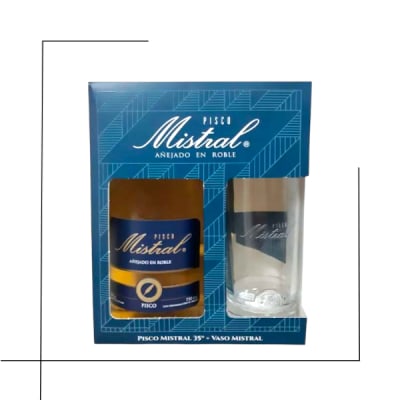 PISCO PACK MISTRAL 750 35 + VASO
