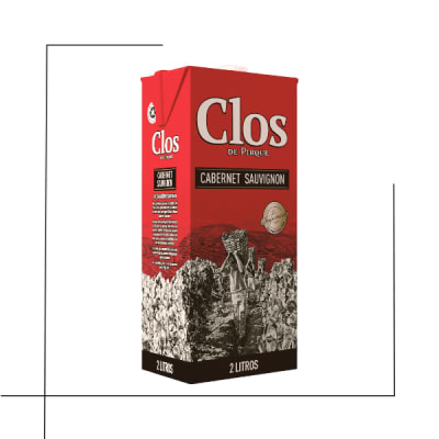 VINO VARIETAL EN CAJA CLOS DE PIRQUE CABERNET SAUVIGNON