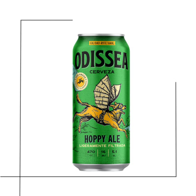 CERVEZA LATA ODISSEA HOPPY ALE