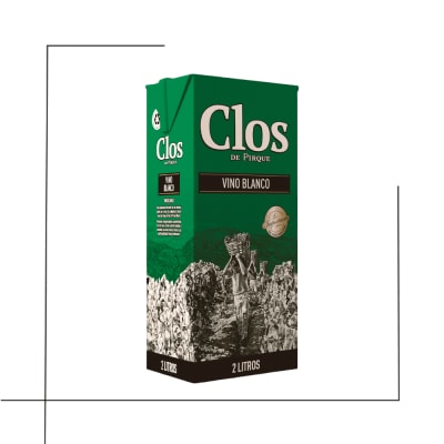 VINO VARIETAL EN CAJA CLOS DE PIRQUE BLANCO
