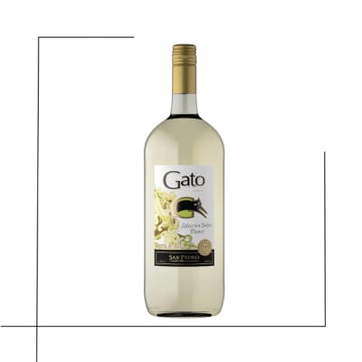 VINO BOTELLON GATO DULCE BLANCO