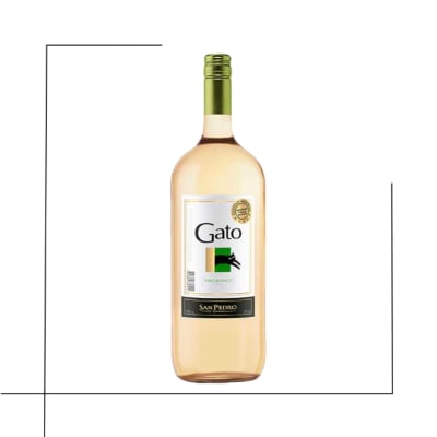 VINO BOTELLON GATO BLANCO