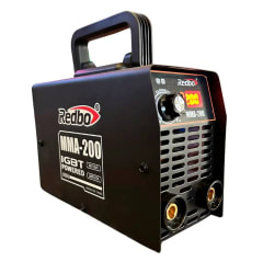Soldadora Inverter REDBO MMA-200 NEGRA