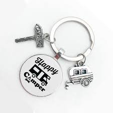 LLAVERO HAPPY CAMPER MH BLANCO AXS1