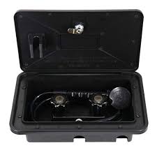 DUCHA EXTERIOR NEGRA C/LLAVE TLRVS