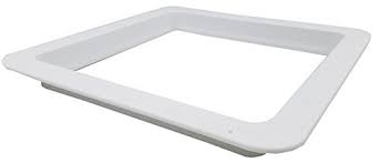 MARCO INTERIOR EMBELLECEDOR BLANCO 36X36CM PERFIL 3CM P/CLARABOYA2