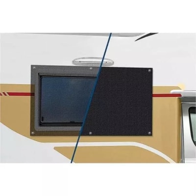 PROTECTOR VENTANAS, VINILO SOLIDO