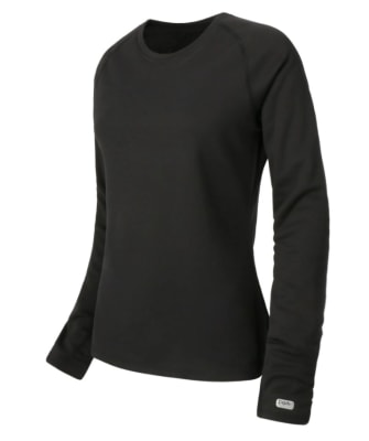 CAMISETA PRIMERA CAPA MUJER CLIMASOFT NEGRO - DOITE6